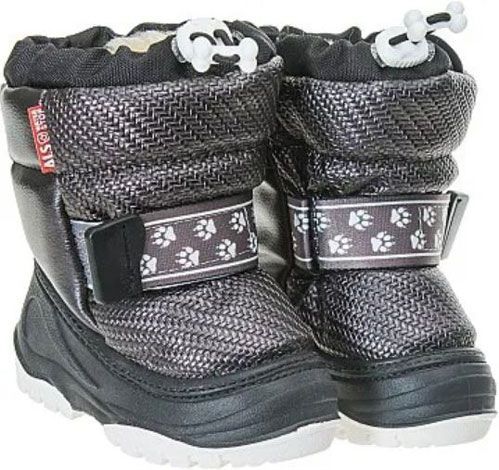 Чоботи Alisa Line Sparkli р.22 чорний 