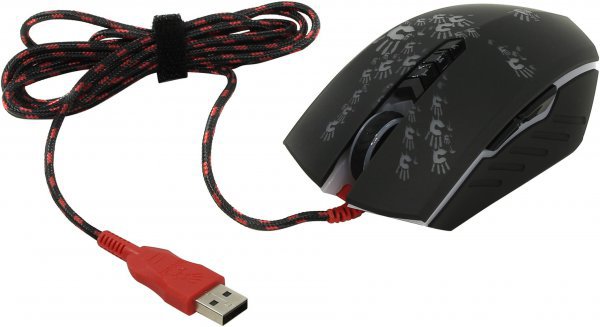 Мишка A4Tech A60A Bloody (Black) black 