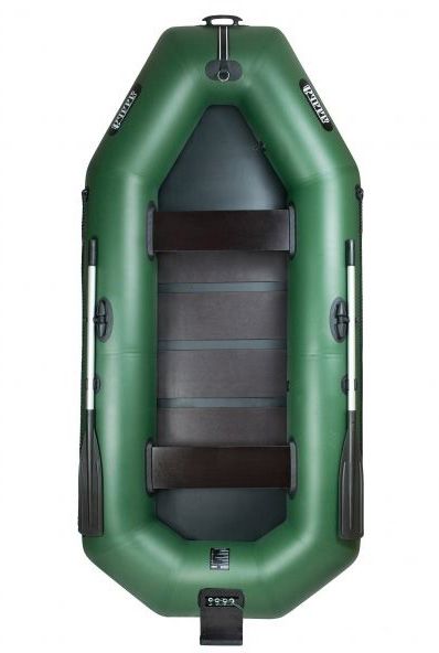 Лодка надувная Ладья гребний ЛТ-310СТБ зеленый