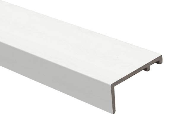 Наличник пластик (ПВХ) прямоугольная ОМиС 8х80х2200 мм дуб ivory 