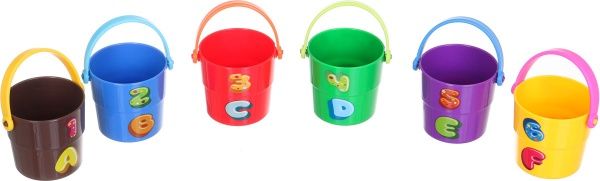 Набір для пісочниці Shantou Відерця 6 шт. I1223207