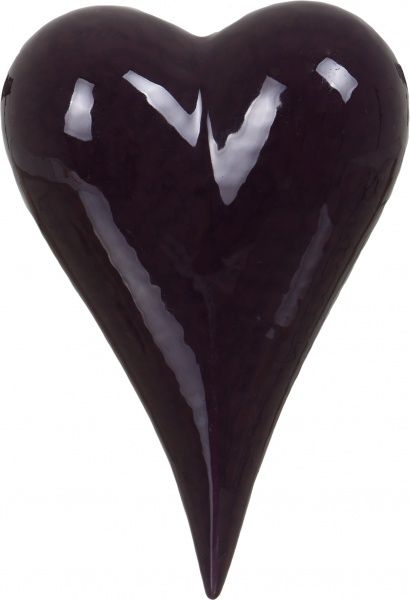 Декор настінний Серце CHEUNG-TAI пурпур