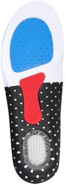 Стельки Lahti Pro спортивные(полиэстер/EVA/TPR/латекс, толщина 4мм) р.42 L9030642