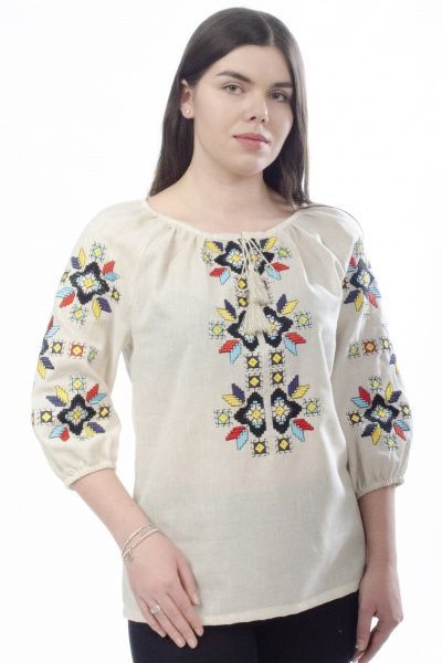 Вишиванка Едельвіка р. XL лляний 558-20/08