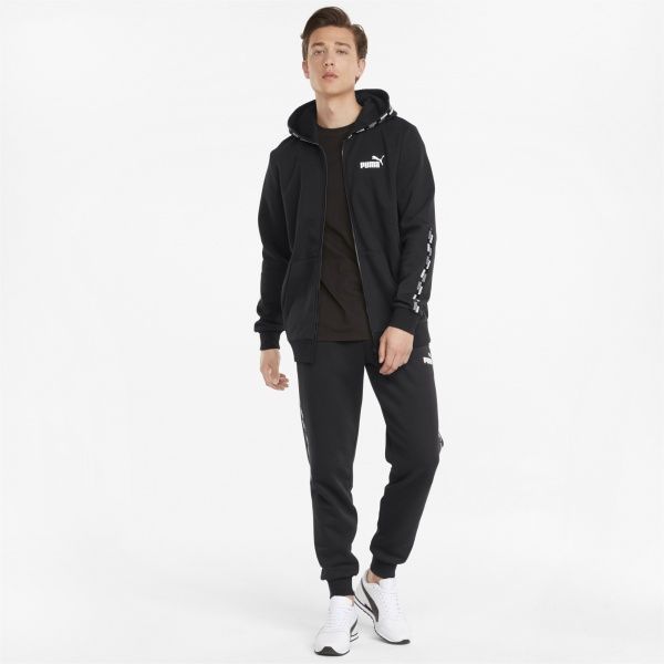 Джемпер Puma PUMA POWER FZ Hoodie 58939601 р. 3XL черный