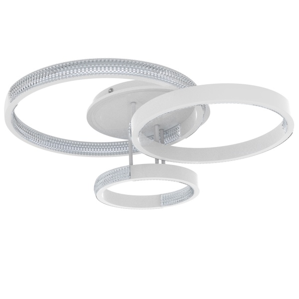 Люстра светодиодная Victoria Lighting с пультом д/у 90 Вт белый Medea/PL3 white 