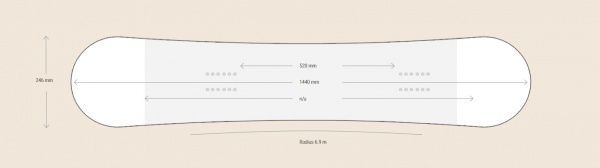 Сноуборд Firefly Spehric 144 см