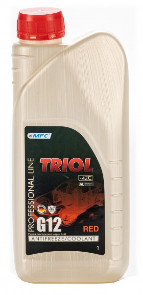 Антифриз MFC TRIOL Professional від -40 до +110 1л червоний 