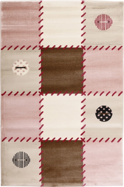 Килим Balta Pachword Pink 03766 R 113x173 см 