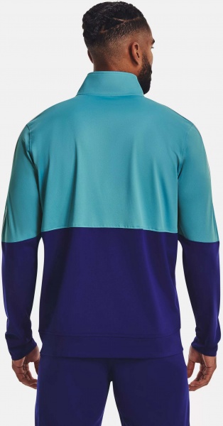 Джемпер Under Armour PIQUE TRACK JACKET 1366202-433 р. 3XL блакитний