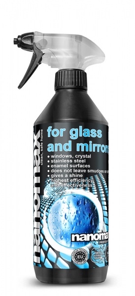 Моющее средство Nanomax PRO для стекла и зеркал 1 л