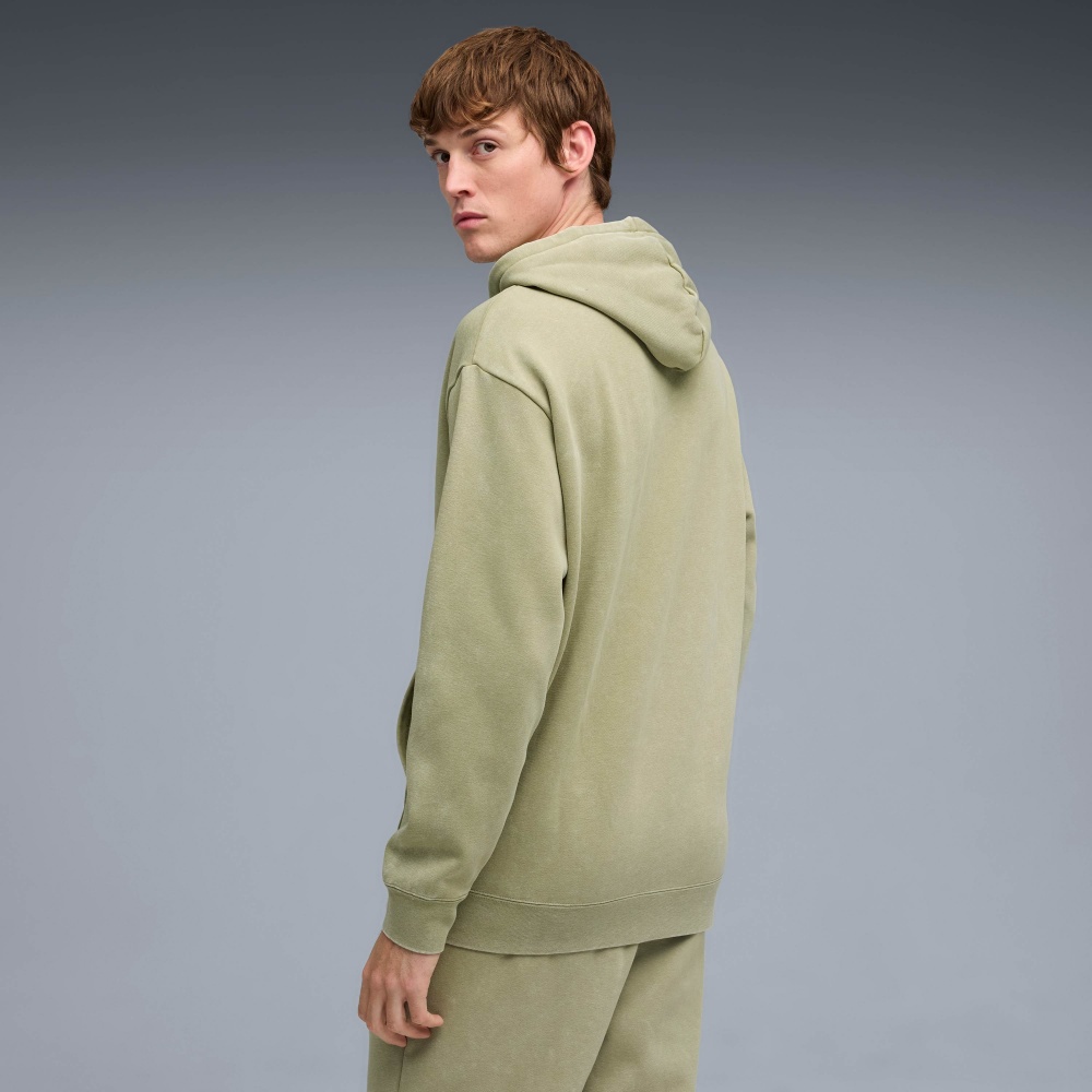 Джемпер Puma ESS ELEVATED Relaxed Wash Hoodie FL 68804982 р.M хаки