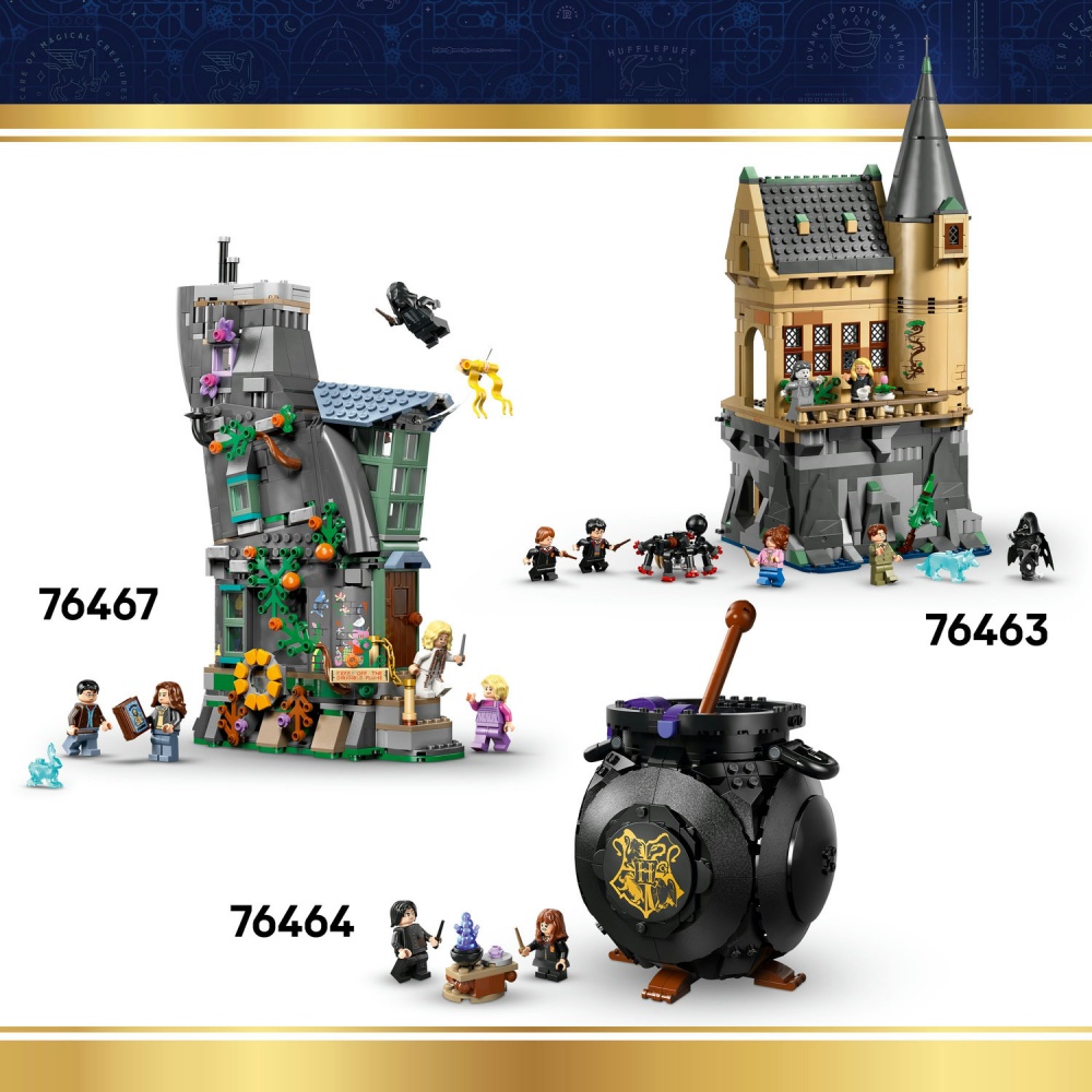 Конструктор LEGO Harry Potter Замок Хогвартс: Церемония распределения по факультетам 76460