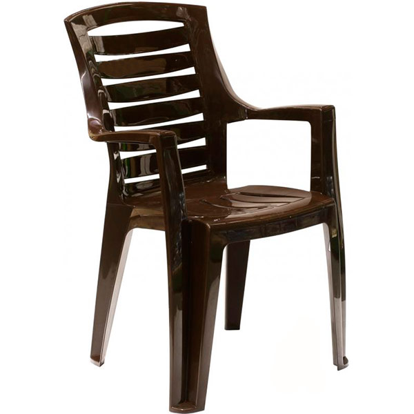 Стул пластиковый Алеана Рекс 87x63x56 см шоколадный 