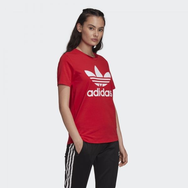 Футболка Adidas TREFOIL TEE FM3302 36 красный
