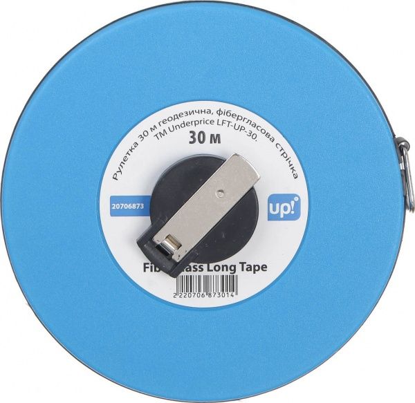 Рулетка UP! (Underprice) геодезична фібергласова LFT-UP-30 30 м x 10 мм
