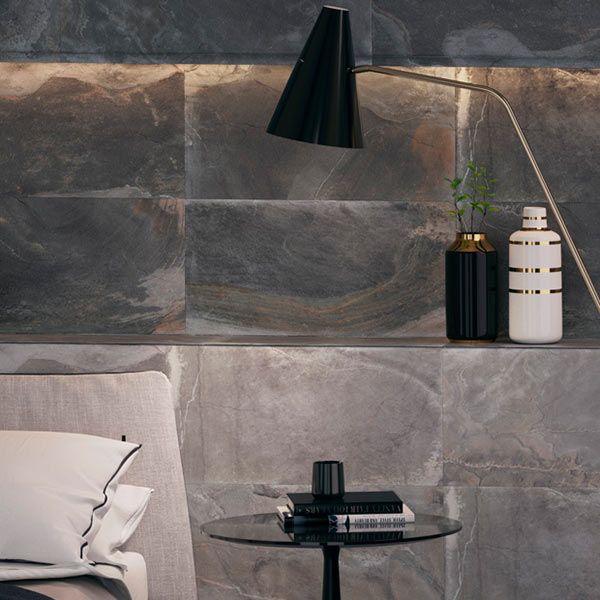 Плитка Golden Tile Slate антрацитовий 96У940 30,7x60,7 