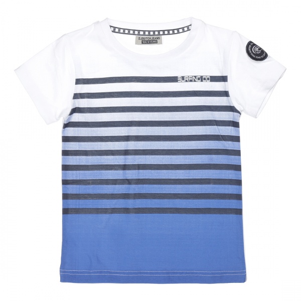 Футболка для девочек DJ Dutchjeans р.110 белый V42127-45 