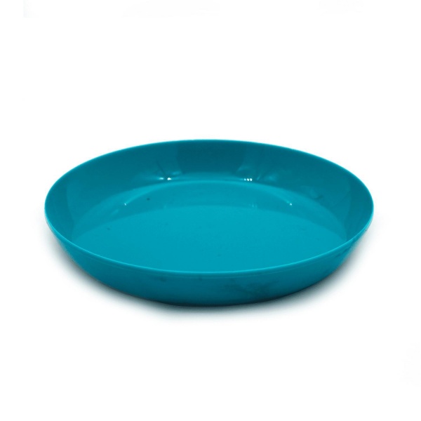 Горщик пластиковий Омела Глянець 2,2 літра круглий аква 