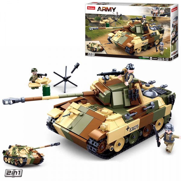 Конструктор Sluban Army: Боевой танк M38-B0859