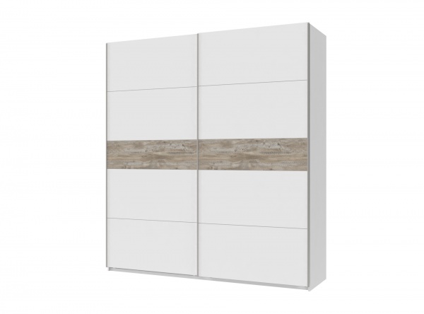 Корпус шкафа-купе G-Кайзер Doros 2200х600x2400 мм белый альба