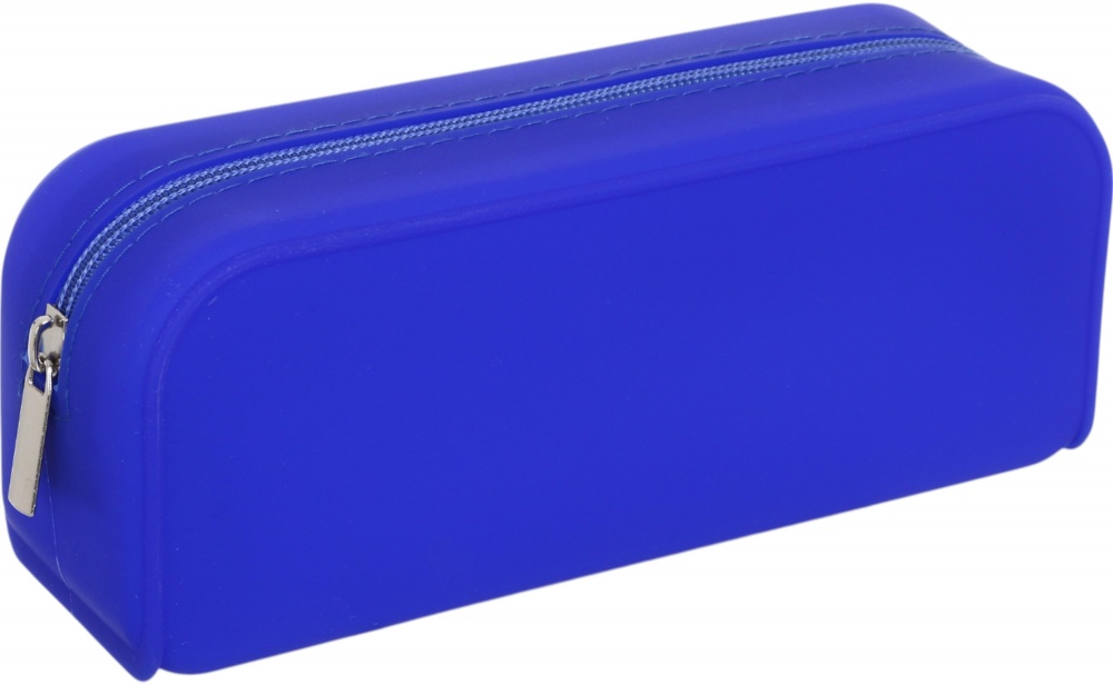 Пенал силіконовий 19х6х7,5 см NINGBO JOHNSHEN STATIONERY CO.,LTD синій