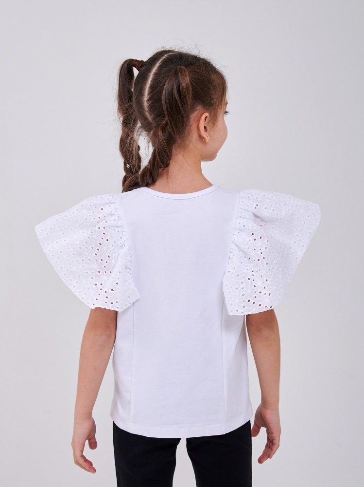Блуза Smil р.140 белый 114042