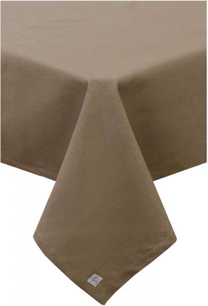 Скатерть Brown 132x220 см коричневый 