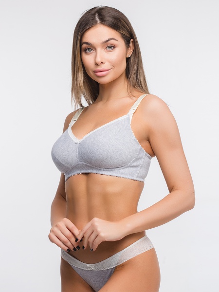 Бюстгальтер для годуючих Мамин Дом 814 р.85 B меланж 