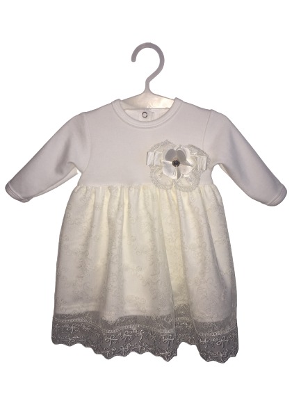 Боді для дівчинки Україна сукня р.56-62 айворі 