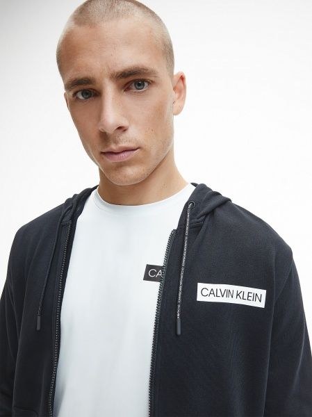 Джемпер Calvin Klein Performance FULL ZIP HOODED JACKET 00GMT0J481-007 р. L чорний
