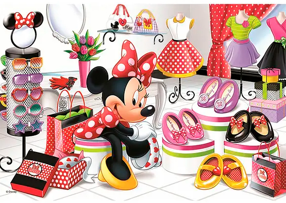 Пазлы Trefl Бешенство покупок Минни 17225