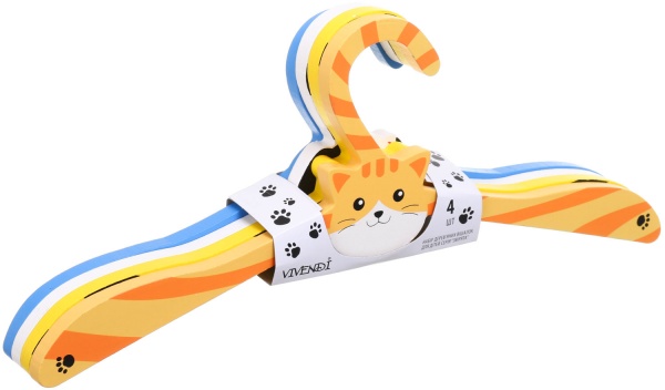 Набор вешалок Vivendi для детей Зверюшки 4 шт. 