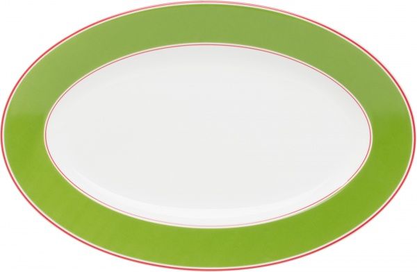 Блюдо Emotion 30,5 см зелене Fiora 