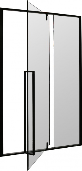 Душові двері EGO Pride Black 1200х1950 L25231-D 