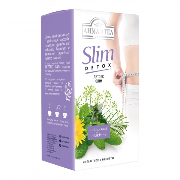 Трав'яна суміш AHMAD Детокс Слім 20 шт. 20 г 