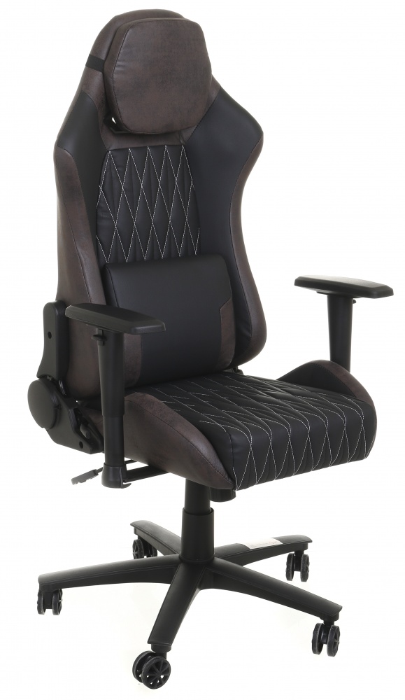 Кресло игровое Центр Меблів Дамар черно-коричневый