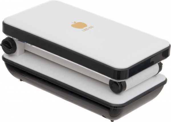 Настільна лампа офісна Divya LED акумуляторна 2 Вт чорно-білий RE1019-1 