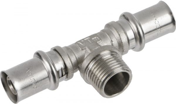 Трійник комбінований зовнішня Valtec 16x1/2x16