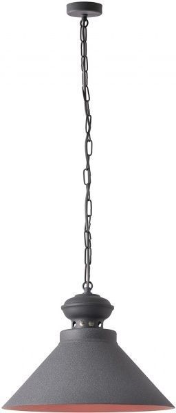 Подвес Vesta Light 1x60 Вт E27 серый LOFT 17231 