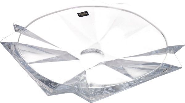 Фруктовниця Metropolitan скляна прозора 33 см Bohemia