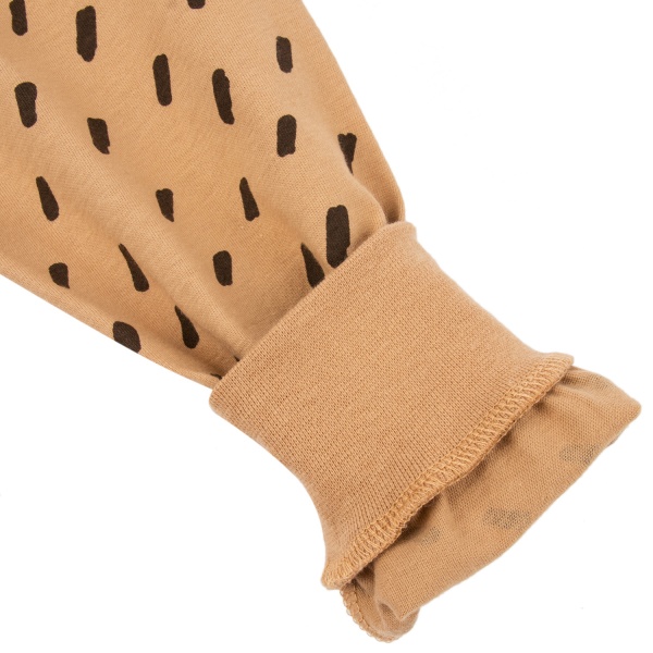 Піжама дитяча для хлопчиків Funtime р.80 бежевий із малюнком 