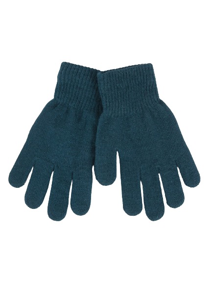 Рукавички YO! (5904921630382) р.18 синій 