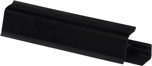Плинтус LuxeForm L015 4200x1x1 мм черный