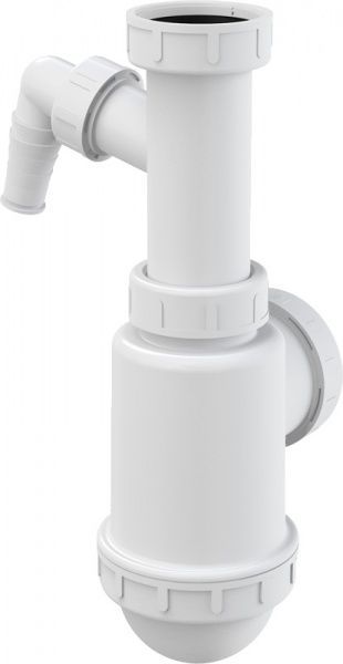 Сифон для кухонной мойки Alca Plast с накидной гайкой 6/4 