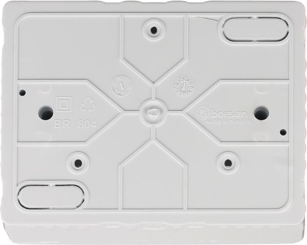 Щиток пластиковый  Borsan на 6 модулей внешний BR.804