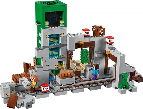 Конструктор LEGO Minecraft Шахта Кріпера 21155