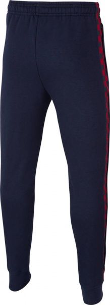 Штани Nike FCB Y NK GFA FLC PANT KZ AT4507-451 р. M темно-синій
