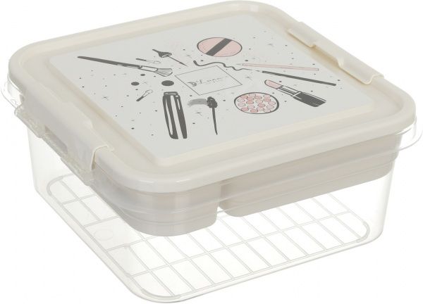 Органайзер Fashion для косметики 25*26*11 см білий