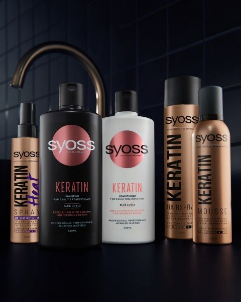 Шампунь Syoss Keratin hair perfection 440 мл